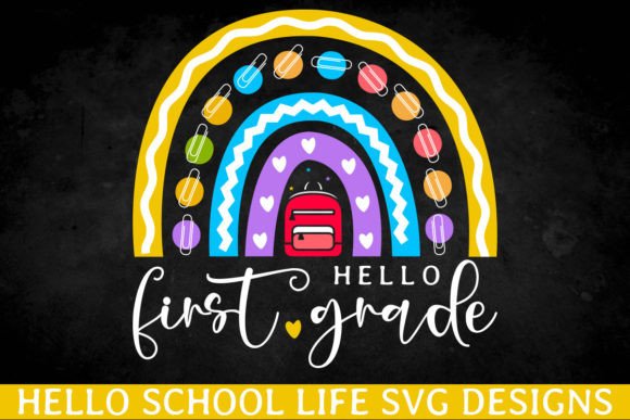 Hello First Grade SVG: Graphics for Crafts