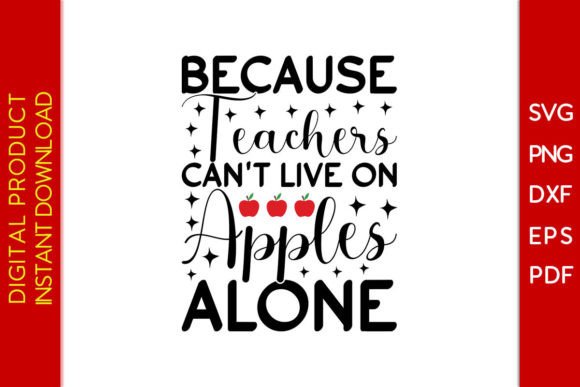 Review: Teachers Can’t Live on Apples Alone SVG