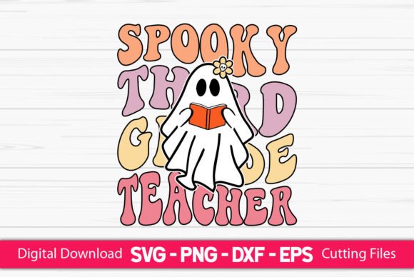 Spooky Teacher Graphics for Crafts & Blogs